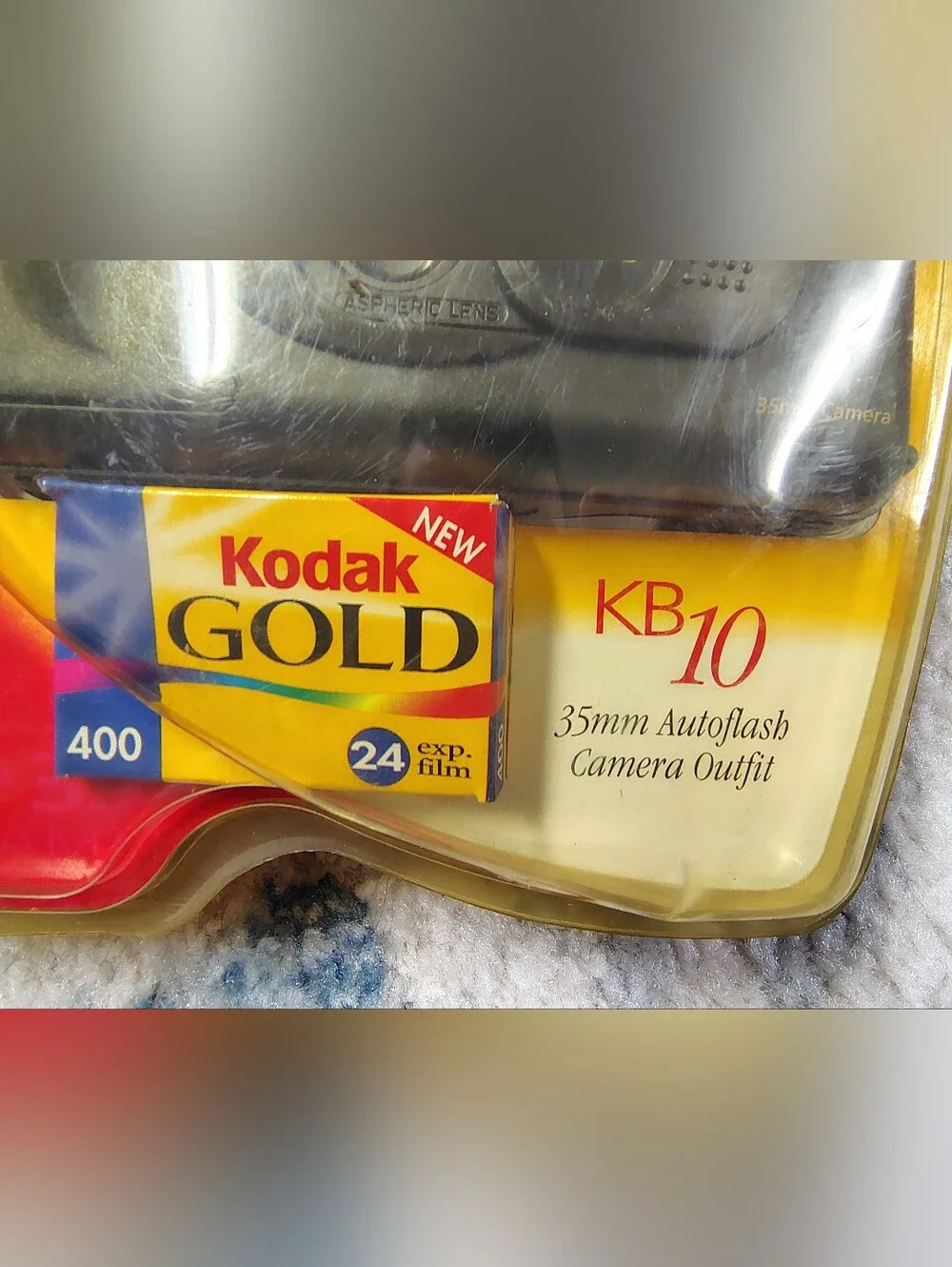 Kodak KB10 New Open Box 35MM Film Camera With Roll Of Film.